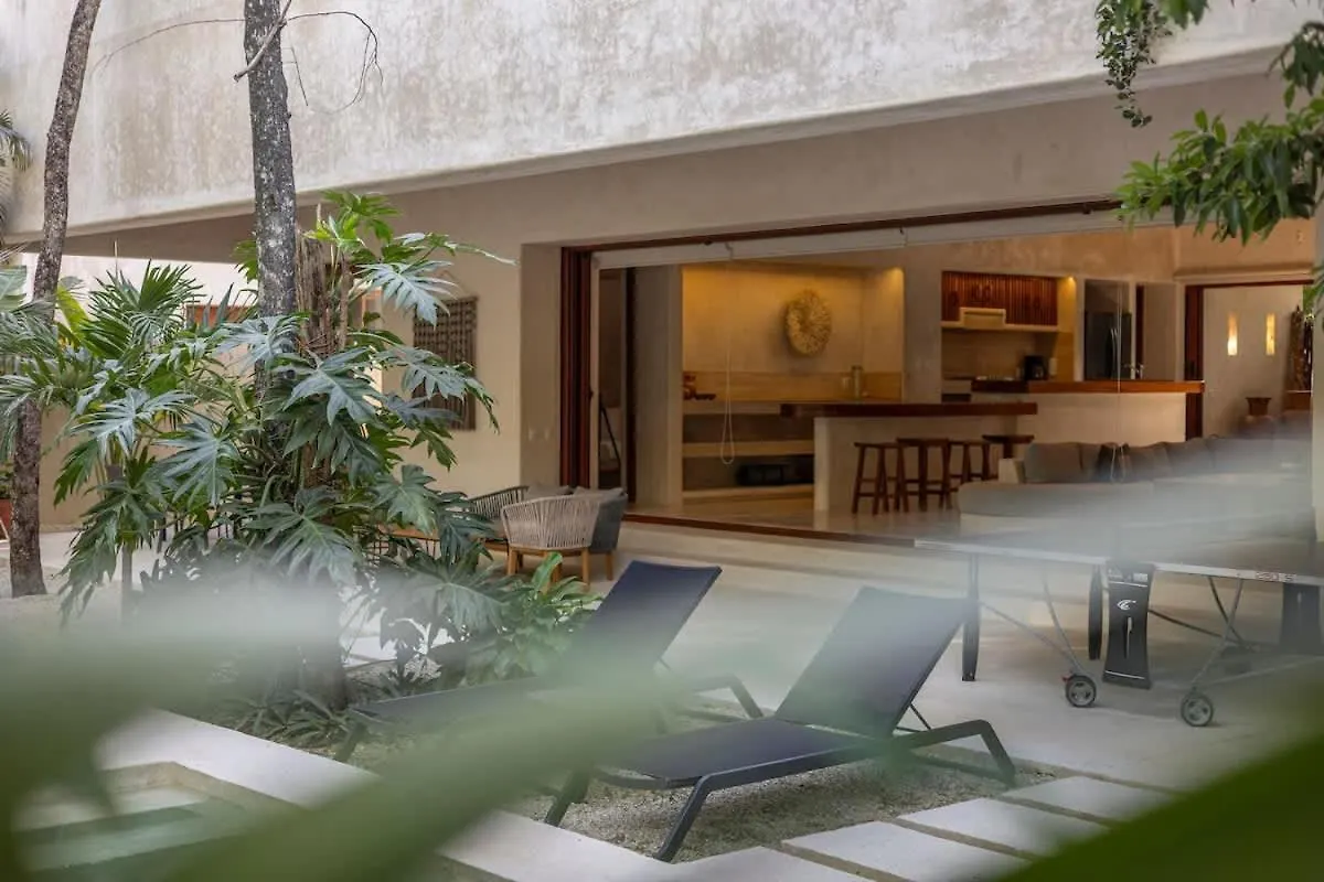 Διαμέρισμα Casa Viento Private Pool Garden 12Min To Beach Τουλούμ Μεξικό