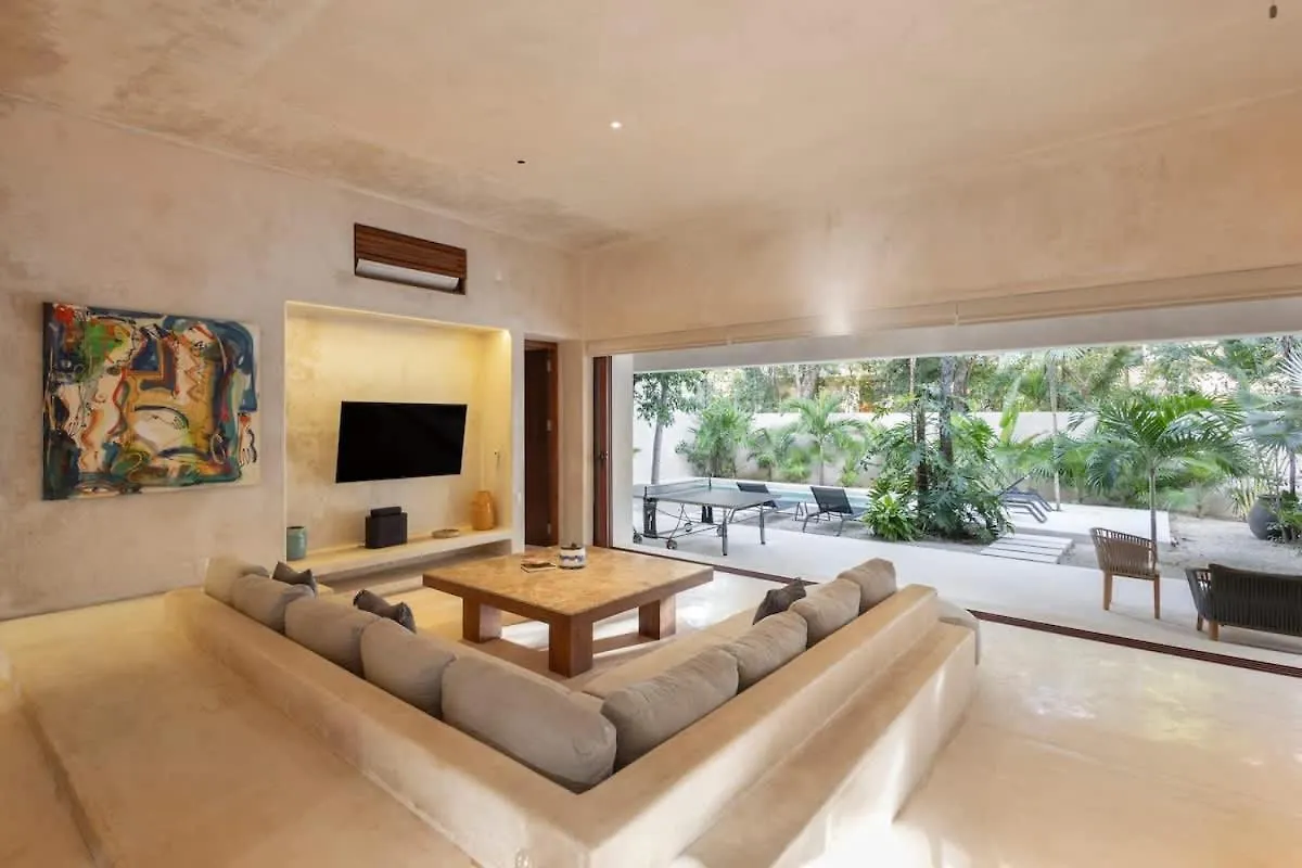 Casa Viento Private Pool Garden 12Min To Beach Tulum Apartment