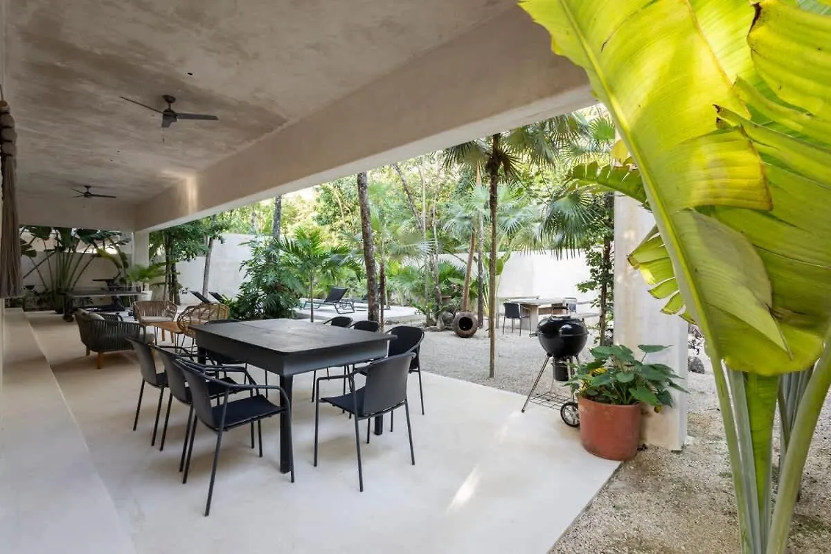 Casa Viento Private Pool Garden 12Min To Beach Tulum Mexico